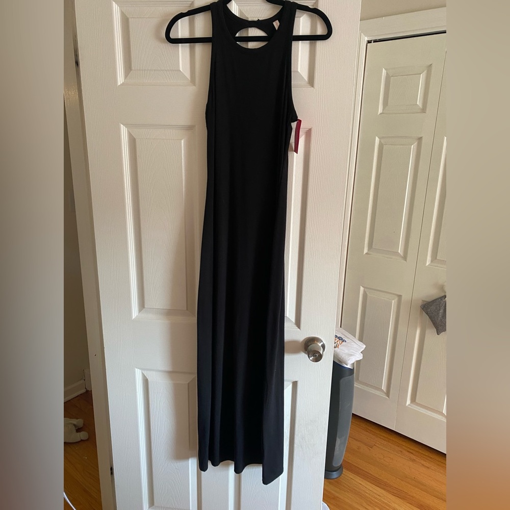 Never worn black maxi dress